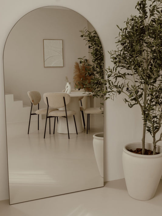 Large Floor Mirror, Frameless, 180x100