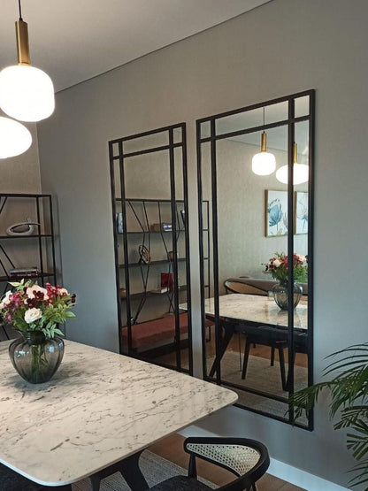 Large Standing Mirror, 180x80 cm, Black