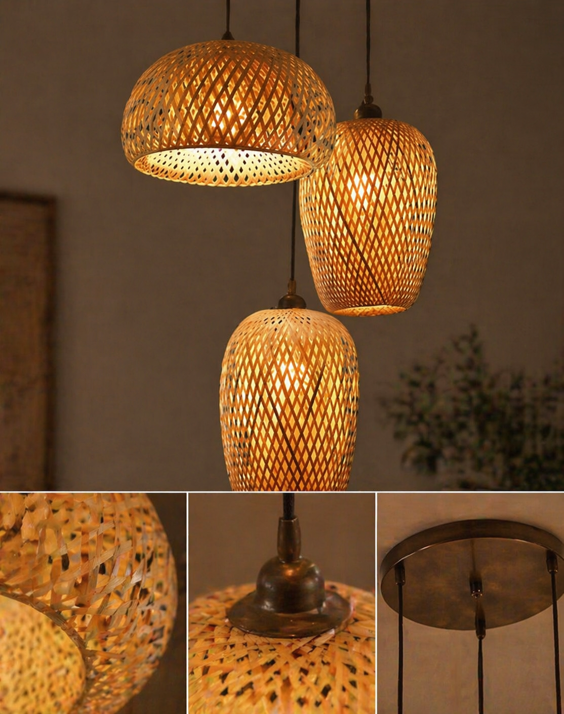 Crafted with natural materials, designed for lasting ambiance
