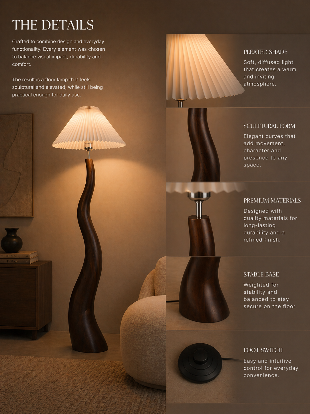 Crafted to combine design and everyday functionality