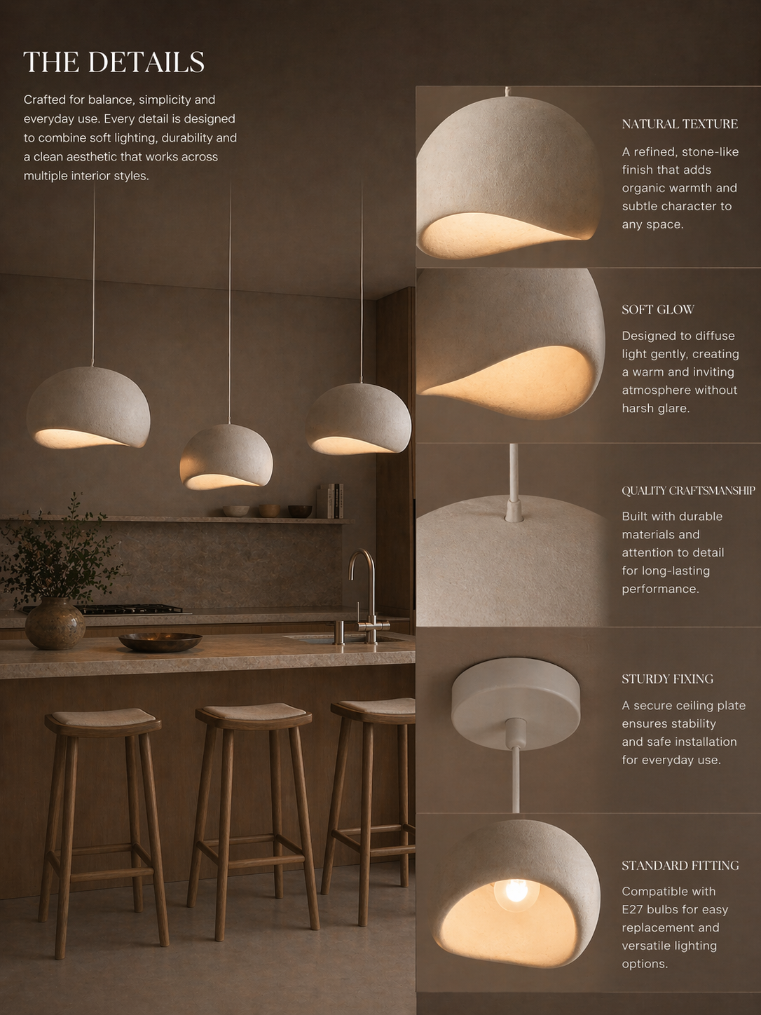 Crafted for balance, simplicity and everyday use
