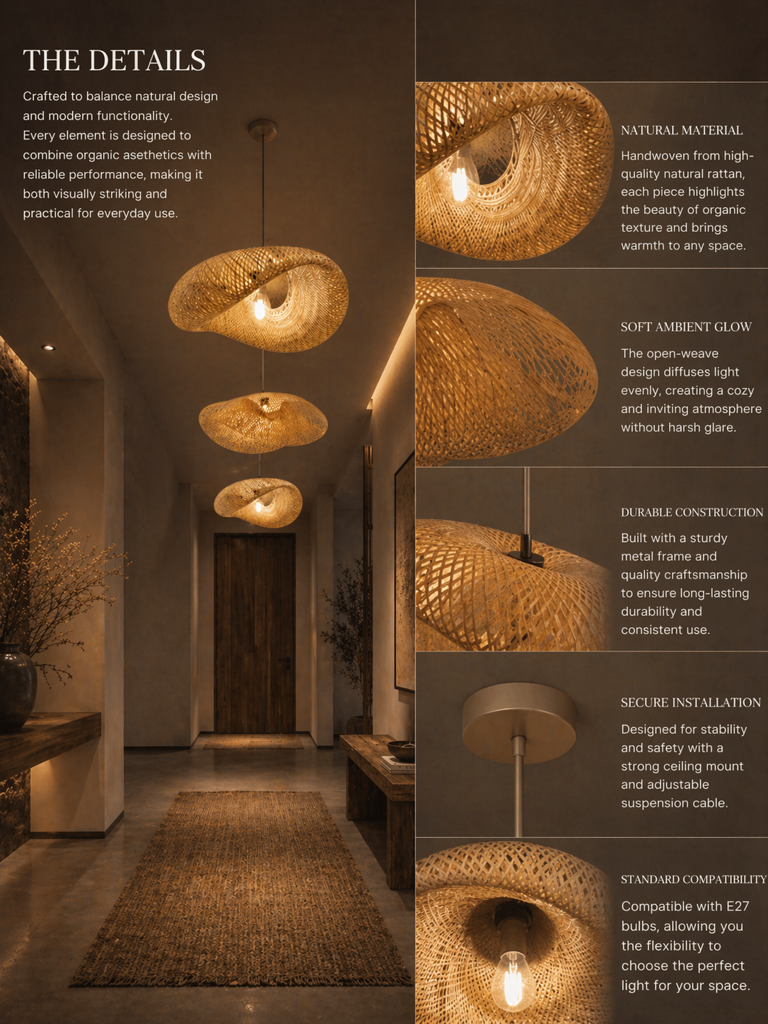 Crafted to balance natural design and modern functionality