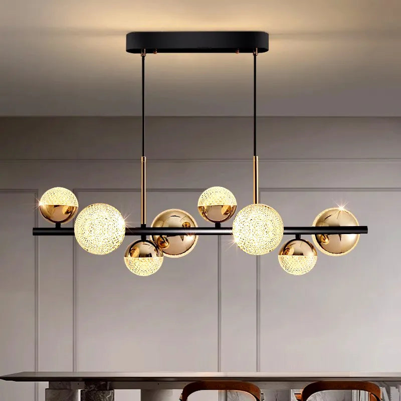 Modern LED Chandelier for Dining Room — 8 head / Cold White 1