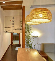 Rattan Pendant Light for Living Room