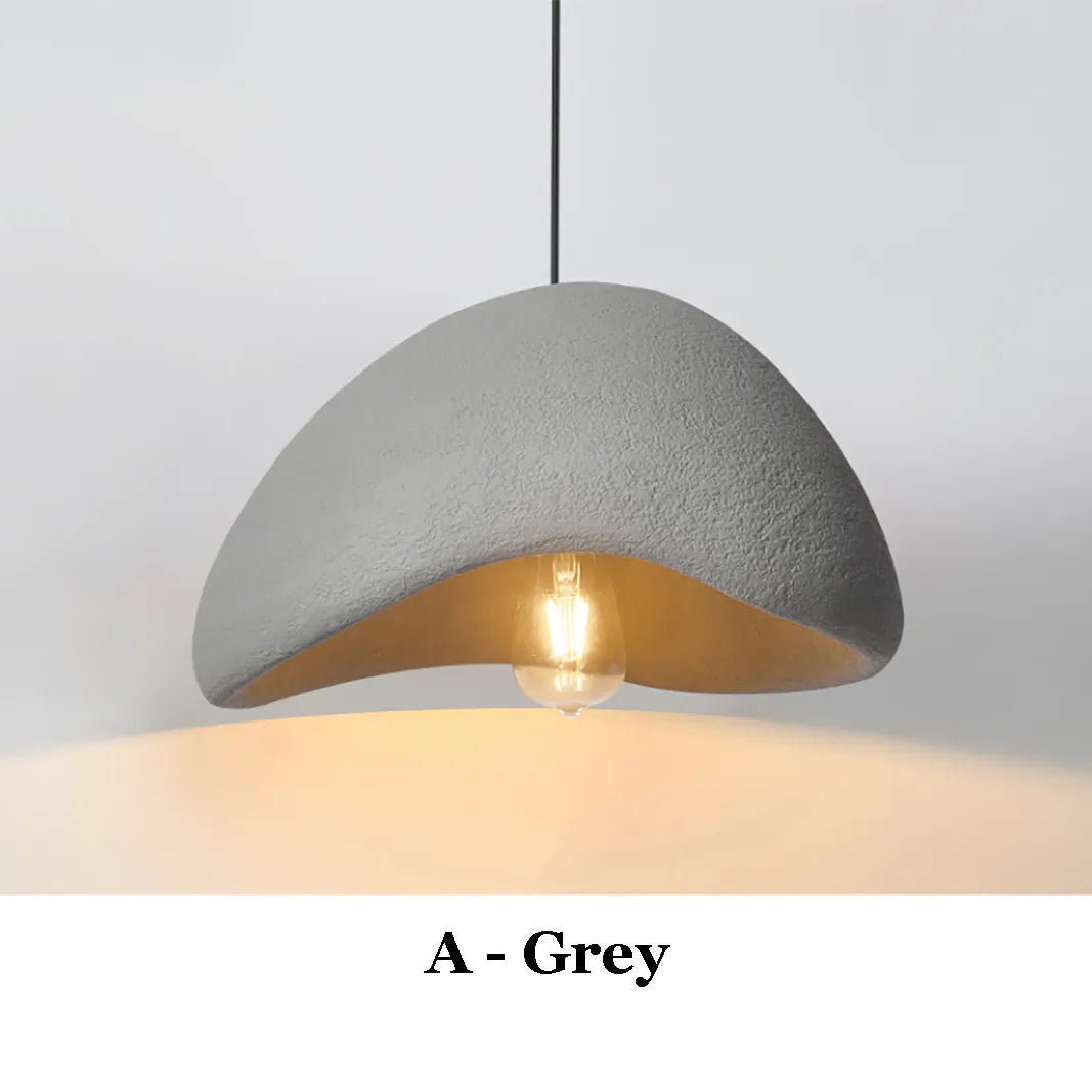 Wabi-Sabi Pendant Light for Dining Room — A - White / D50 x H150cm - Small / Warm White 7