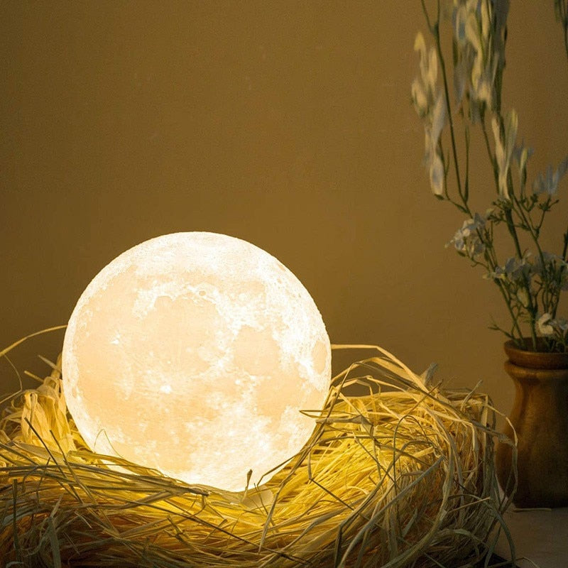 The moon lamp that brings calm, warmth and atmosphere into your space — STYLE: lamp and holder 1