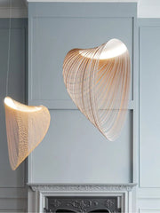 Wabi-Sabi Wooden Pendant Light for Living Room