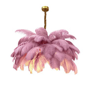 Modern Nordic Feather Pendant Chandelier Light for Living Room, Bedroom & Home Decor