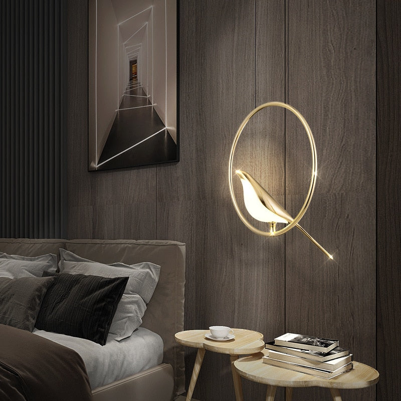 Modern LED Chandelier for Living Room — 3 heads in a circle / Warm White