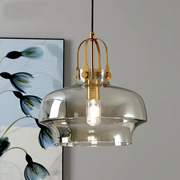 Nordic Retro Bauhaus Glass Pendant Light for Coffee Shop, Bar & Restaurant Decor