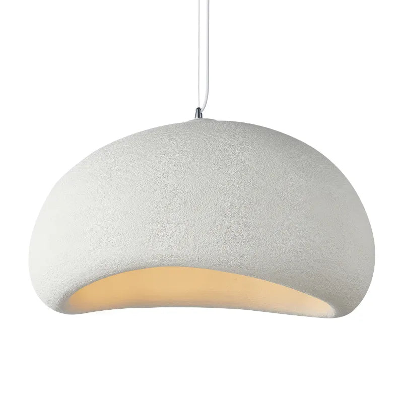 Wabi-Sabi Pendant Light for Dining Room — A - White / D50 x H150cm - Small / Warm White 5