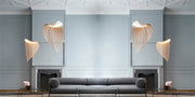 Wabi-Sabi Wooden Pendant Light for Living Room